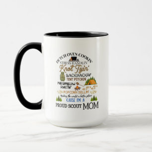 Caneca Escoteiro Orgulhoso Mãe Mug