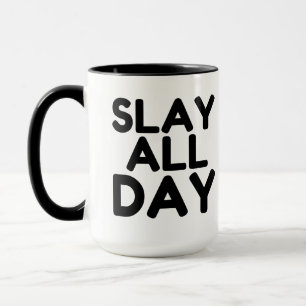 CANECA ESCRAVO O DIA TODO