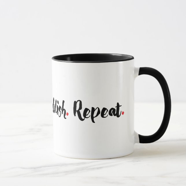 Caneca Escreva. Edite. Publique. Repita (Direita)