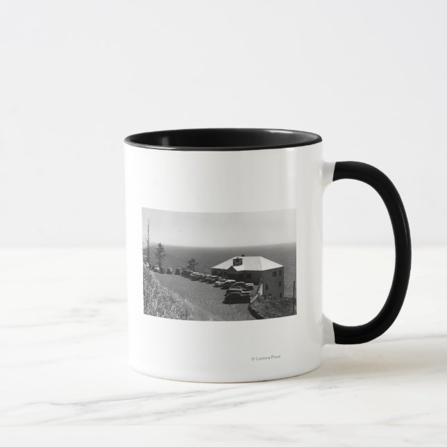 Caneca Escritório Principal de Cavernas de Leão Costeiro  (Direita)