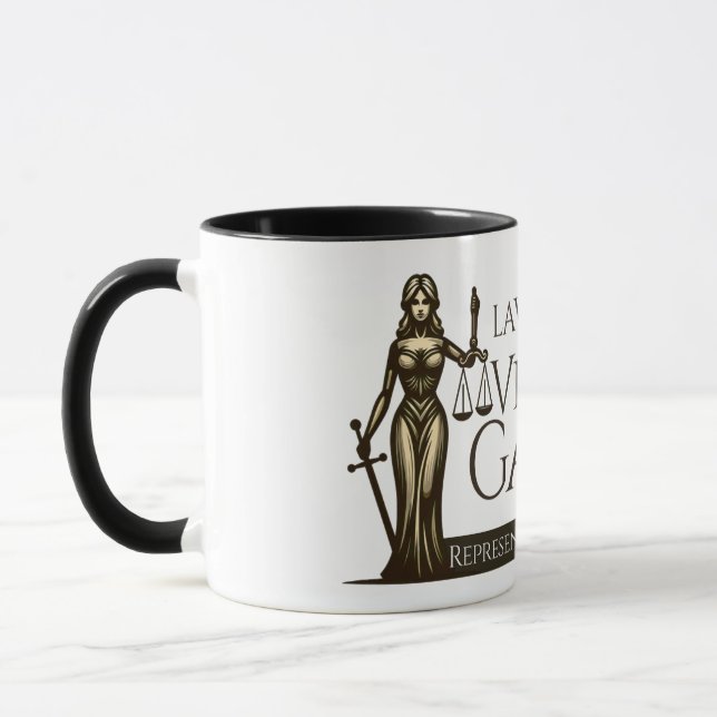 Caneca Escritórios de Direito de Vincent L Gambini (Esquerda)