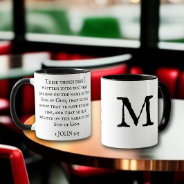Caneca Escritura Personalizada 1 Monograma 5:13