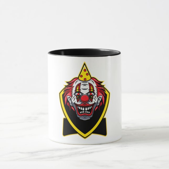 Caneca Escudo do Palhaço do Partido Sinister (Centro)