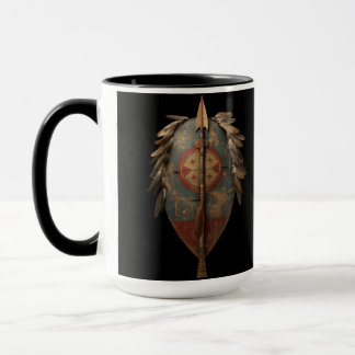 Caneca Escudo e Lança do Falcão Vermelho