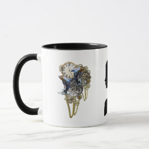 Caneca Escultura Steampunk - Trendy Art