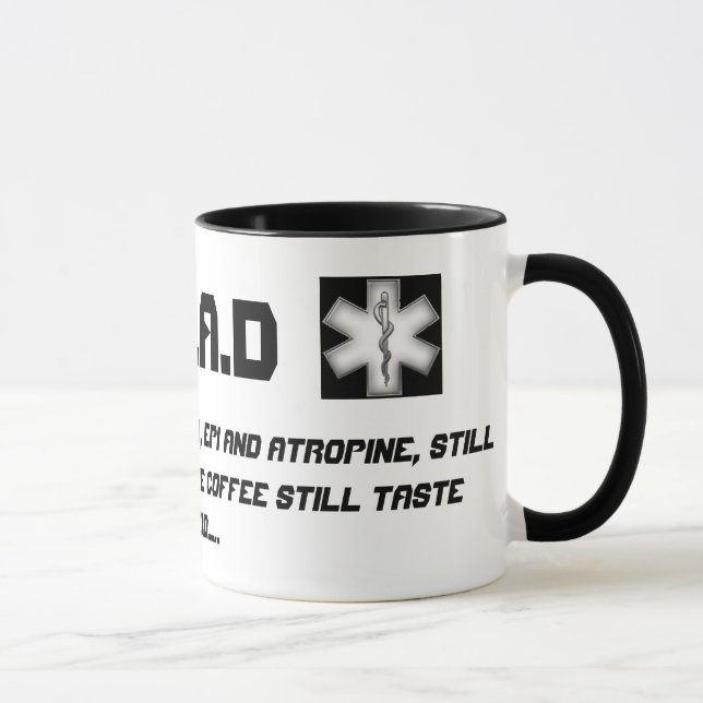 Caneca escura do humor de D.E.A.D EMS (Direita)