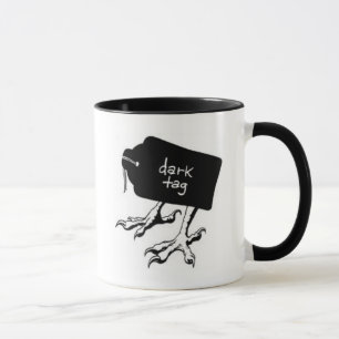 Caneca escura do Tag