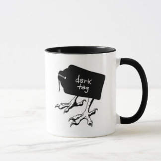 Caneca escura do Tag