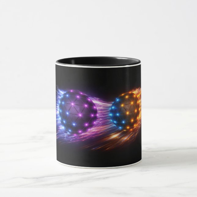 Caneca Esfera de Energia Fogo vs Gelo (Centro)