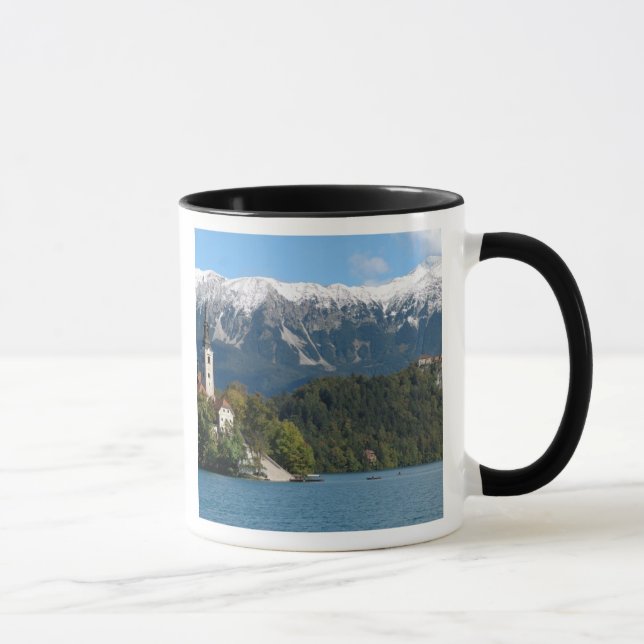 Caneca Eslovênia, Bled, Lago Bled, Ilha Bled, Bled 2 (Direita)
