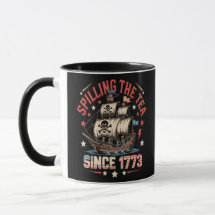 Caneca Esmagamento Do Chá Desde 1773 O Patriótico Históri