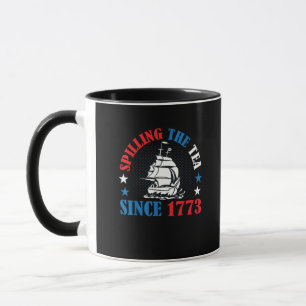 Caneca Esmagando O Chá Desde 1773 História Americana 4º S