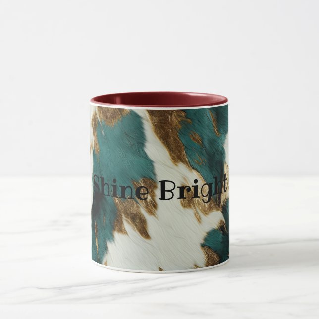 Caneca Esmeralda Dourada branca ocidental (Centro)