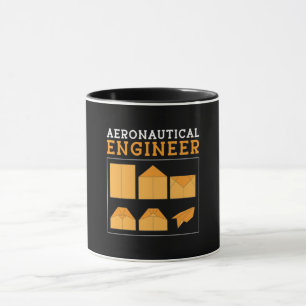 Caneca Espaço aeronáutico aeronáutico de engenharia de En
