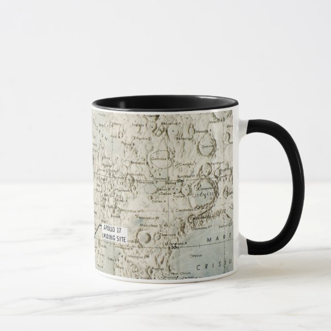 CANECA ESPAÇO: LUA MAPA, 1972 (Direita)