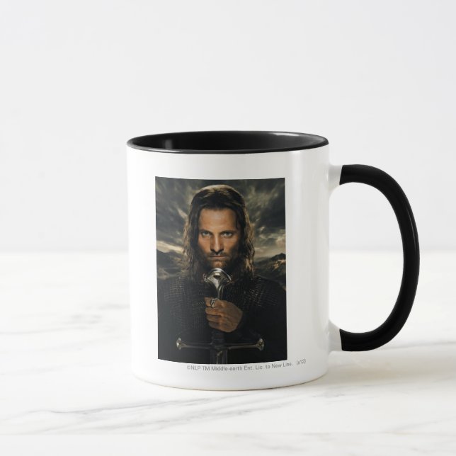 Caneca Espada de Aragorn para baixo (Direita)