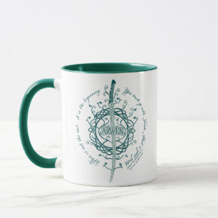 Caneca Espada Élfica ARWEN™ Citação
