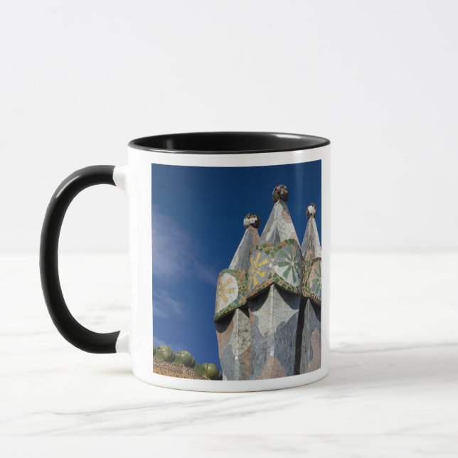 Caneca Espanha, Catalunha, Barcelona. Casa Batlló (1906). (Esquerda)