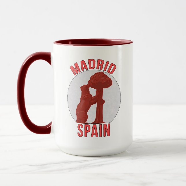 Caneca Espanha de Madrid (Esquerda)
