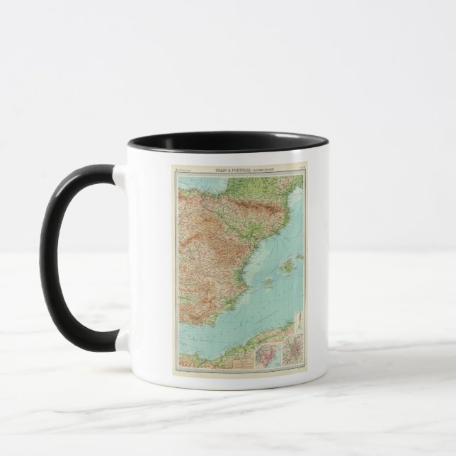 Caneca Espanha e Portugal (Esquerda)