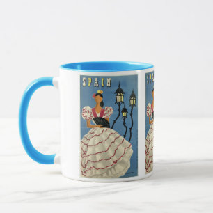 Caneca ESPANHA Viagens vintage