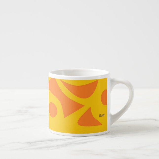 Caneca Especial : Abstrato flutuante (Direita)