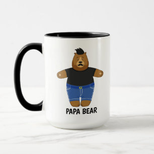Caneca Especial Dia dos Pais Urso Papa Fofo