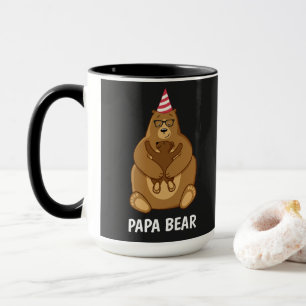 Caneca Especial Dia dos Pais Urso Papa Fofo