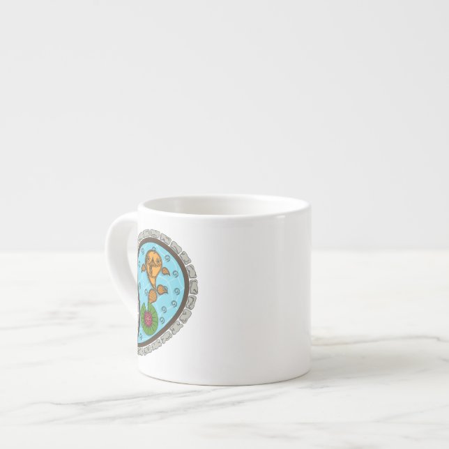 Caneca Especialidade Peixe Dourado (Frente Esquerda)