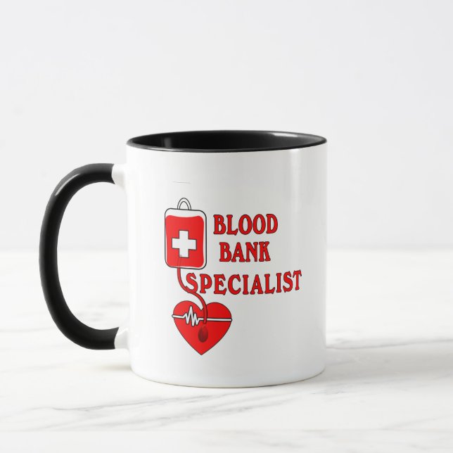 CANECA ESPECIALISTA DO BANCO DE SANGUE (Esquerda)