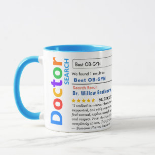 Caneca Especialista OBGYN mais engraçado personalizado
