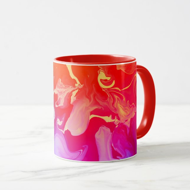 Caneca Espectro Elétrico em Movimento (Frente Esquerda)