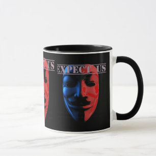 Caneca Espere-nos agredir