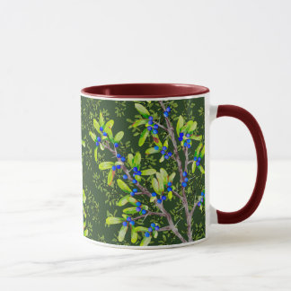 Caneca Espinho negro verde