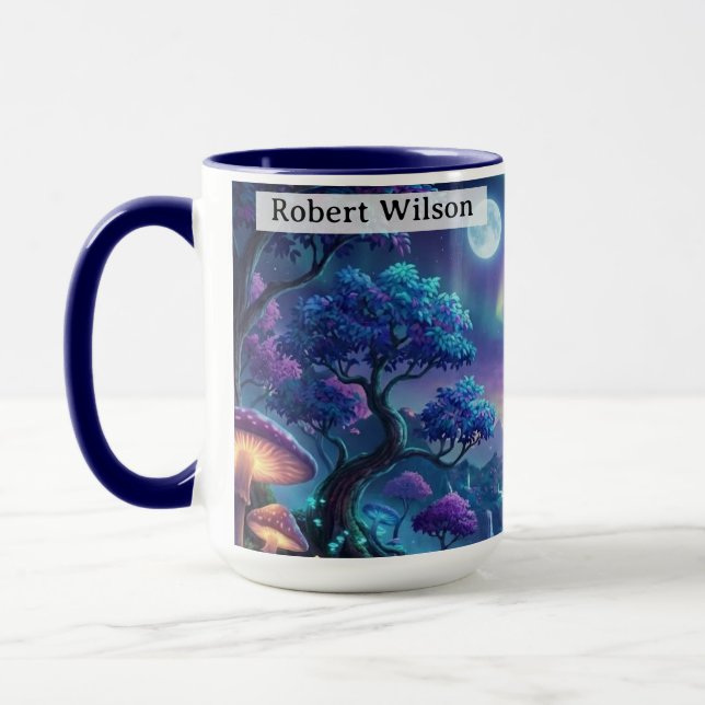 Caneca Espírito de Neverland Nunca Cresça Personalizado (Esquerda)