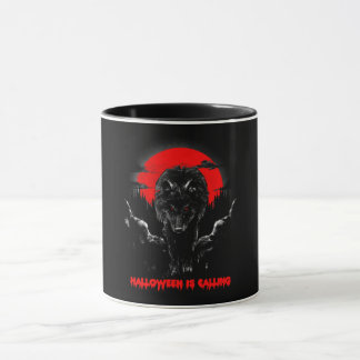 Caneca Espírito do Halloween Lobo 2026