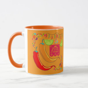 Caneca Espírito Laranja Festa Chama
