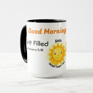 Caneca Espírito Preenchido Boa Manhã