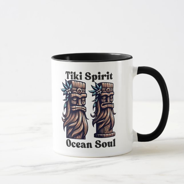 Caneca Espírito Tiki, Alma do Oceano (Direita)