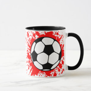 Caneca esplendor de futebol.