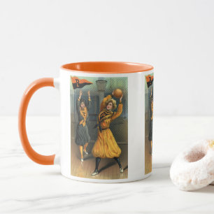 Caneca Esportes Antigos, Equipe de Basquetebol Feminino e
