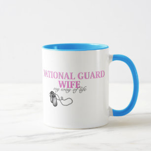 Caneca Esposa da guarda nacional, meu modo de vida