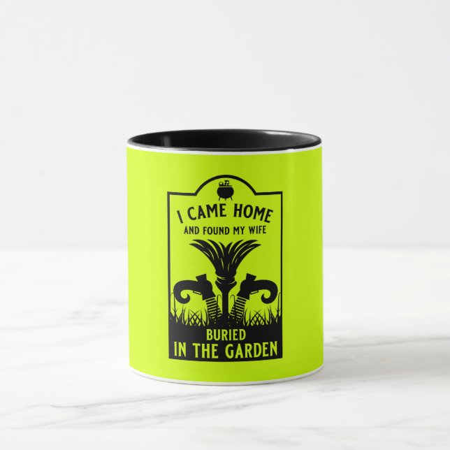 Caneca Esposa de Bruxa Engraçada (Centro)