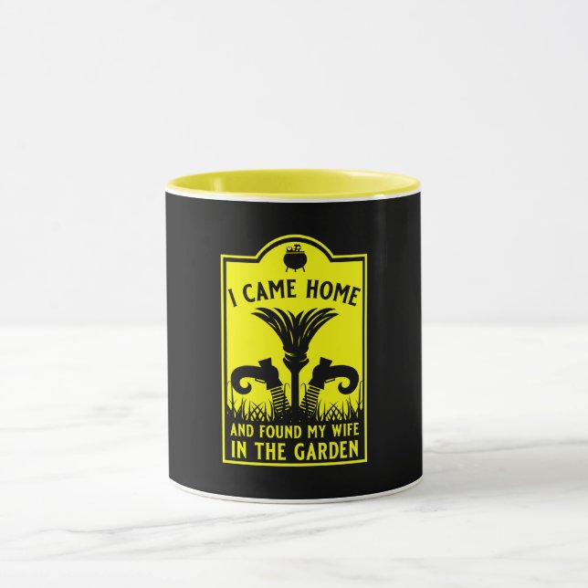 Caneca Esposa de Bruxa Engraçada (Centro)