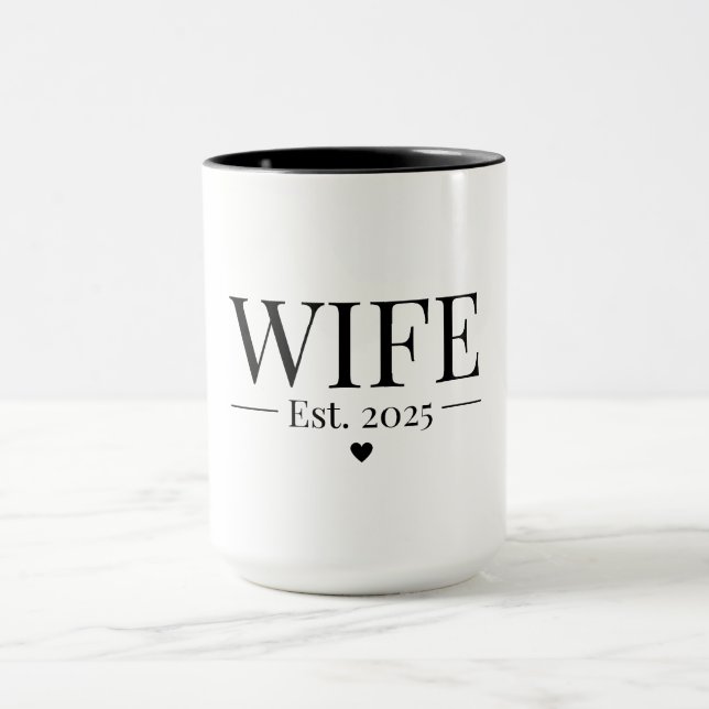 Caneca Esposa Estabelecida 2025 (Centro)