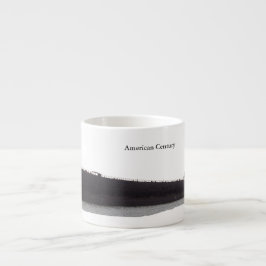 caneca espresso do século Americano