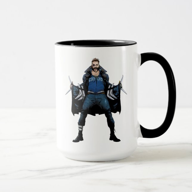 Caneca Esquadrão Suicida | Boomerang Comic Book Art (Direita)