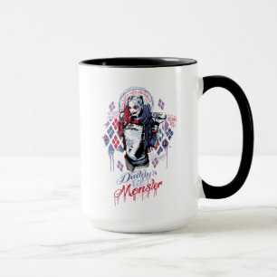 Caneca Esquadrão Suicida Harley Quinn Grafite Incluso