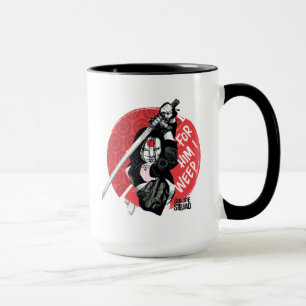 Caneca Esquadrão Suicida   Katana "Para Ele Eu Choro"