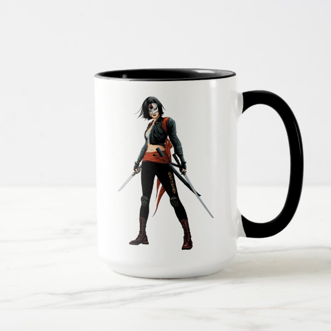 Caneca Esquadrão Suicida | Katana Quic Book Art (Direita)